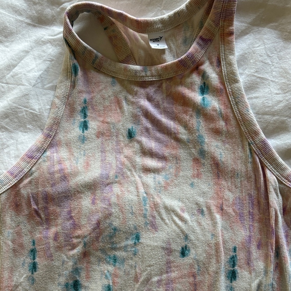 Wild Fable Multicolor Tie-Dye Tank Top